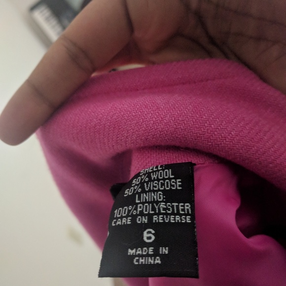 Pink wool jacket - Picture 2 of 3